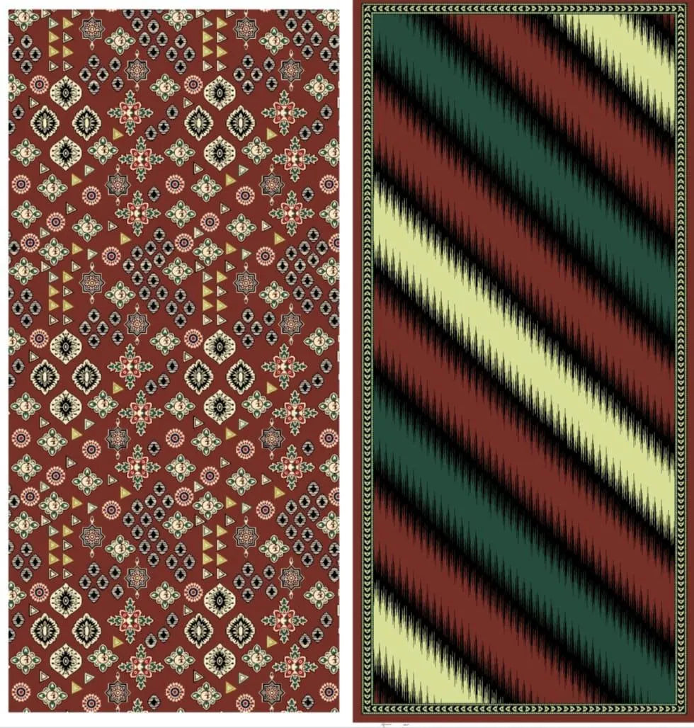 3 Pcs Women's Unstitched Printed Khaddar Suit